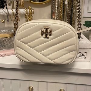 White lightly used Tory Burch crossbody
